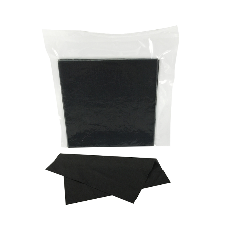 Essuie-glace noir pour salle blanche en polyester